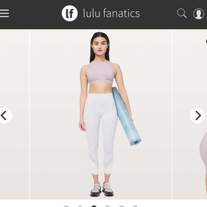 Lululemon Free To Be Serene Bra *High Neck